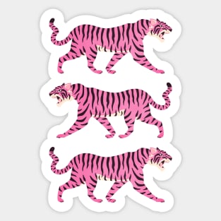 Fierce: Night Race Pink Tiger Edition Sticker